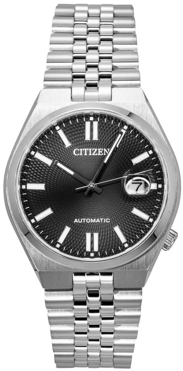 Main image of Citizen Tsuyosa 60 Stainless Steel Black Dial Automatic NK0020-55E Mens Watch