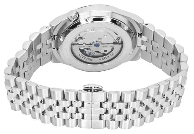 Alt view image 3 of 3 - Citizen Tsuyosa 60 Stainless Steel Black Dial Automatic NK0020-55E Mens Watch