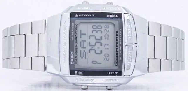 Alt view image 15 of 17 - Casio DB360-1A 30 Page Multilingual Databank Watch