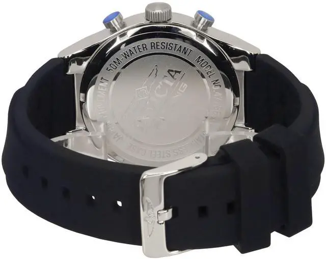 Alt view image 4 of 7 - Invicta Racing Stainless Steel Turquoise Dial Quartz 47202 Men's Watch