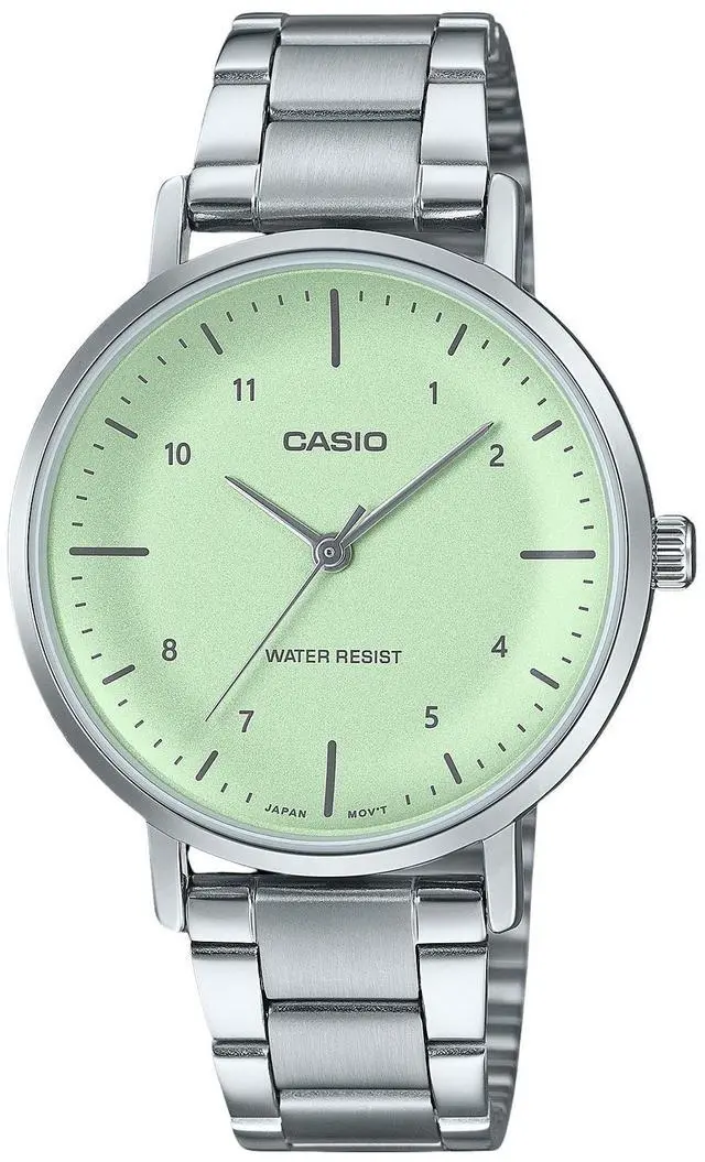 Main image of Casio Standard Mint Green Dial Quartz Casual Women's Watch LTP-VT03D-3B