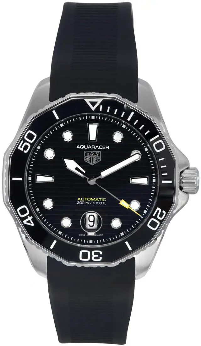Main image of Tag Heuer Aquaracer Black Dial Automatic Diver's 300M Men's Watch WBP201A.FT6197