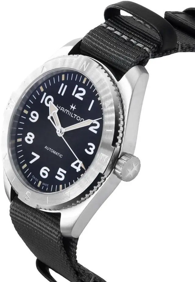 Alt view image 3 of 4 - Hamilton Khaki Field Black Dial Casual Automatic 100M Unisex Watch H70315930