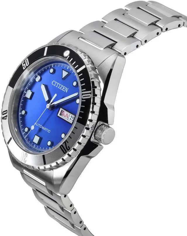 Alt view image 3 of 4 - Citizen Sport Stainless Steel Blue Dial Automatic NH7530-52M 100M Men's Watch