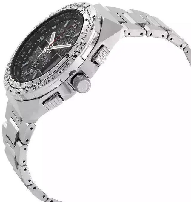 Alt view image 2 of 3 - Citizen Promaster Black Dial Eco-Drive Sports 200M Men's Pilot Watch JY8120-58E
