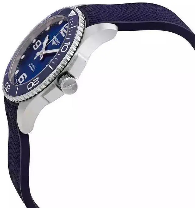 Alt view image 2 of 4 - Longines Blue Dial Automatic Diver's 300M Men's Watch L3.781.4.96.9