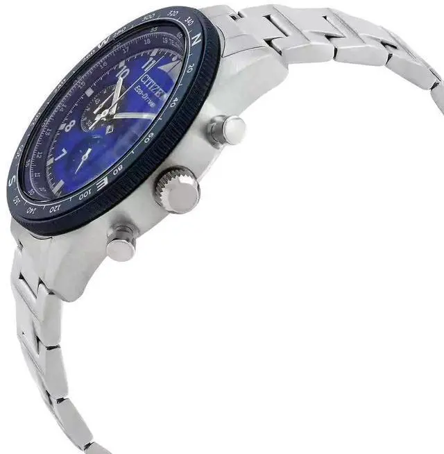 Alt view image 6 of 7 - Men's Citizen Eco-Drive Future Force Chronograph Watch CA4554-84L
