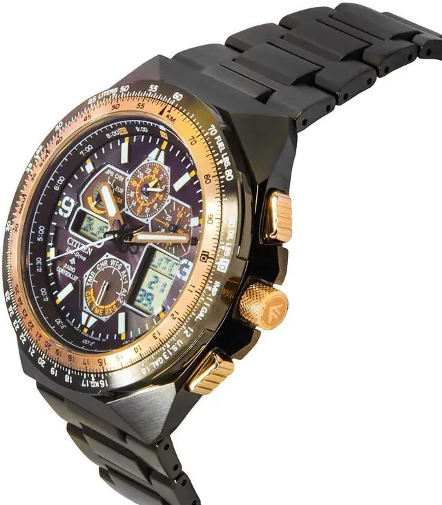 Alt view image 4 of 5 - Citizen Promaster Black Dial Eco-Drive Sports 200M Men's Watch JY8146-54E