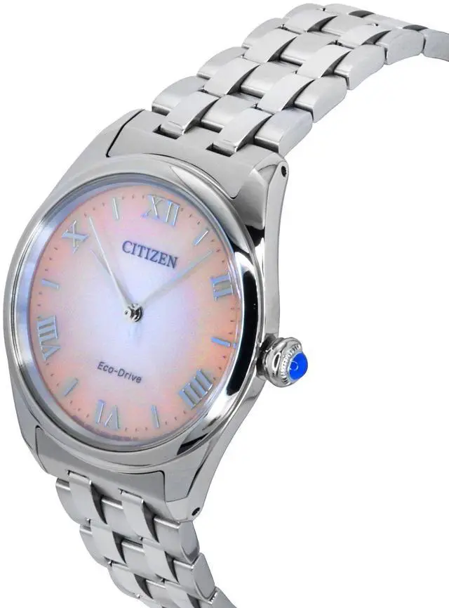 Alt view image 2 of 3 - Citizen L Stainless Steel Copper Dial Eco-Drive EM1140-80X Women's Watch