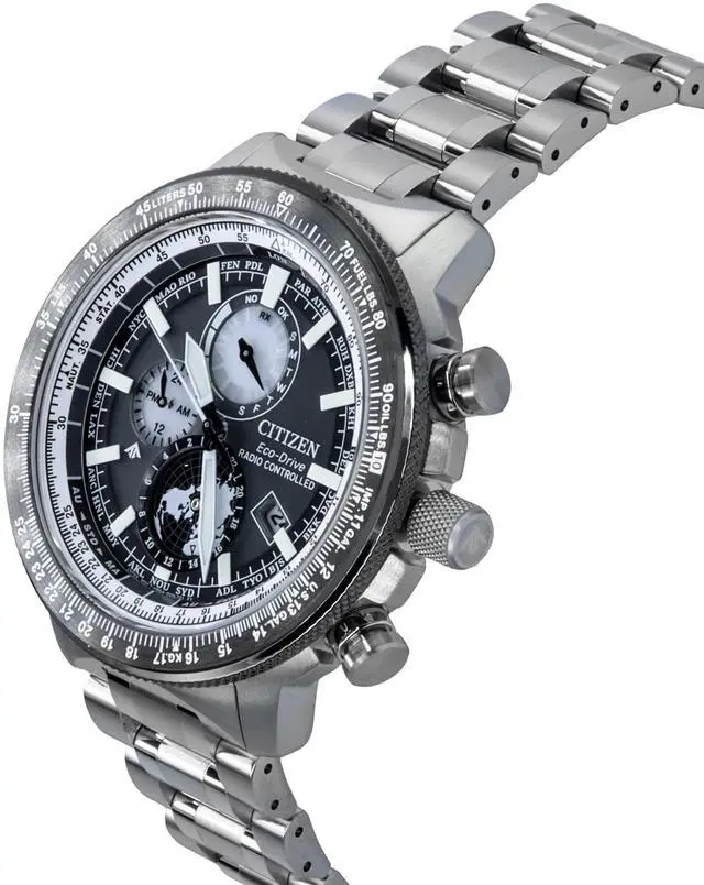 Alt view image 3 of 4 - Citizen Promaster Geo Trekker Grey Dial Eco-Drive 200M Men's Watch BY3006-53H