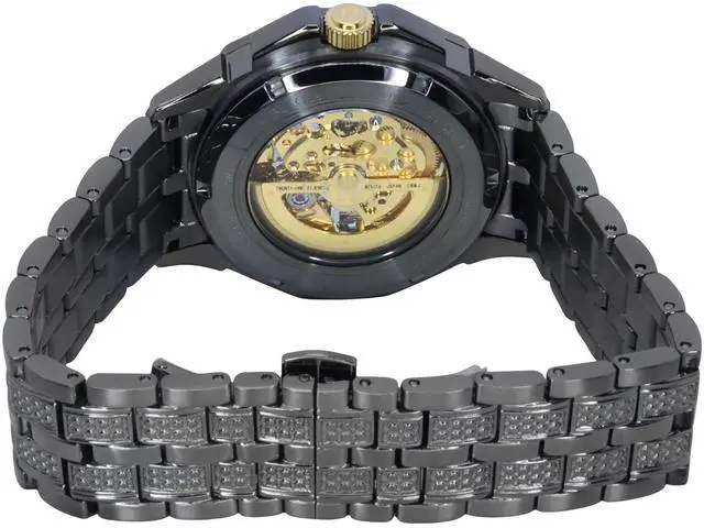 Alt view image 4 of 7 - Bulova Racer Chronograph Leather Strap Black Dial Quartz 98B428 100M Men's Watch