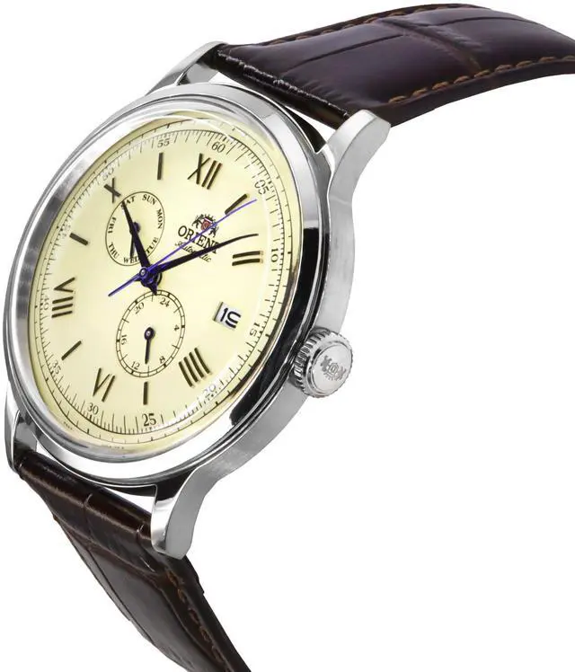 Alt view image 2 of 3 - Orient Classic Beige Dial Automatic Dress Men's Watch RA-AK0702Y