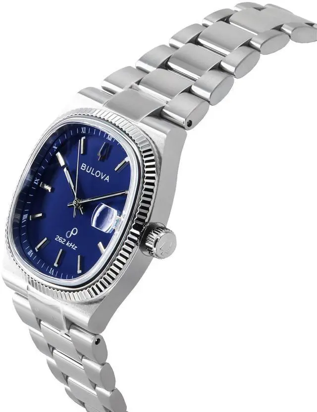Alt view image 3 of 4 - Bulova Classic Blue Dial Quartz Dress Men's Watch 96B440