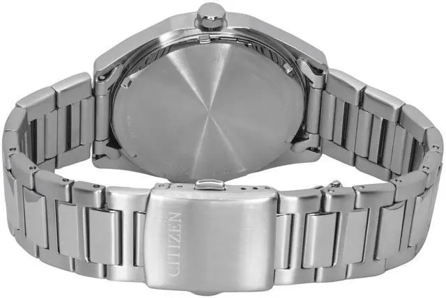 Alt view image 4 of 4 - Citizen Eco-Drive Stainless Steel Orange Dial BM7630-80Z 100M Men's Watch