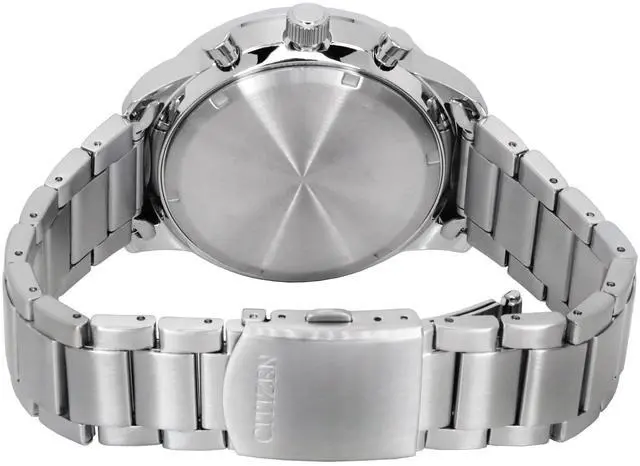 Alt view image 4 of 4 - Citizen Eco-Drive Chronograph Blue Dial 100M Men's Watch CA4500-91L