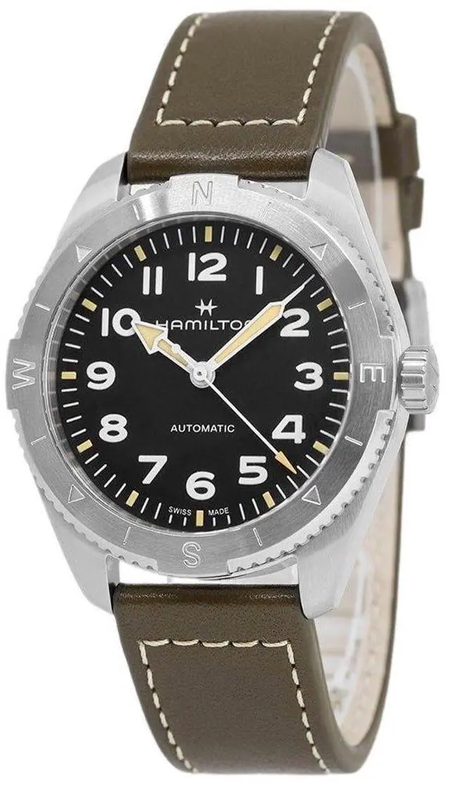 Alt view image 2 of 5 - Hamilton Khaki Field Black Dial Sports Automatic 100M Men's Watch H70315830