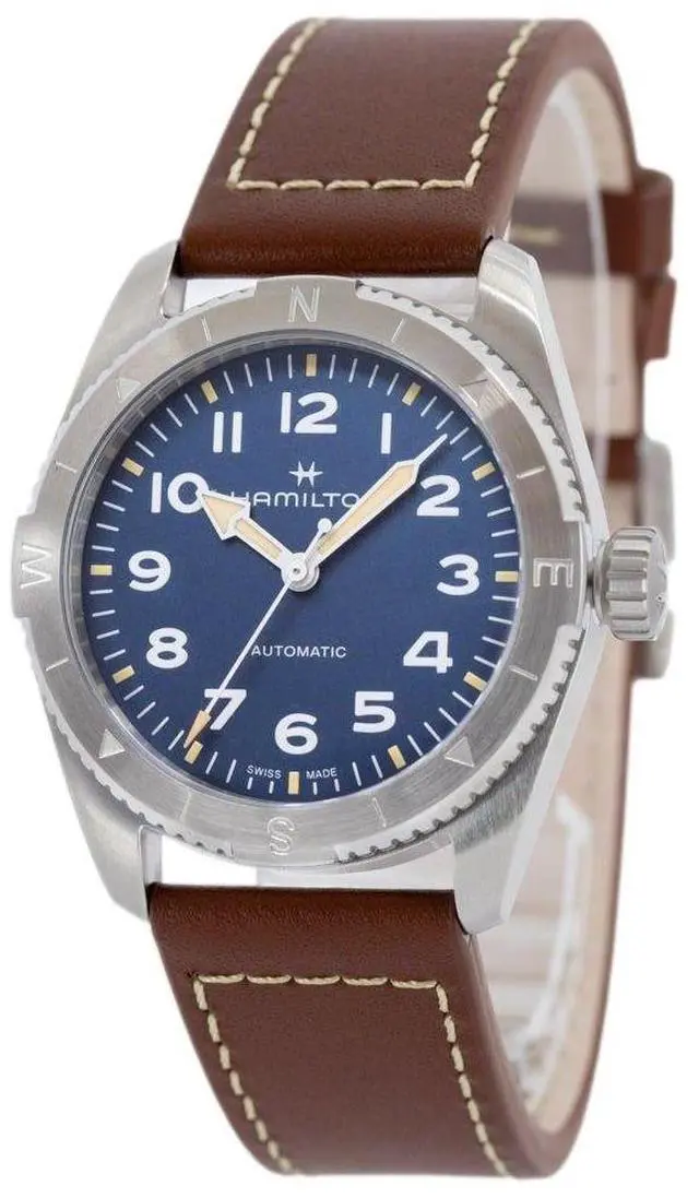 Alt view image 2 of 5 - Hamilton Khaki Field Blue Dial Sports Automatic 100M Men's Watch H70225540