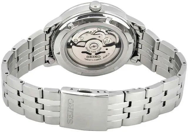 Alt view image 3 of 3 - Seiko Discover More Green Dial Automatic Dress 100M Men's Watch SRPH89K1