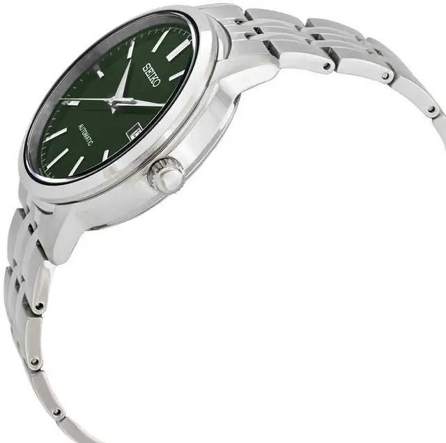 Alt view image 2 of 3 - Seiko Discover More Green Dial Automatic Dress 100M Men's Watch SRPH89K1