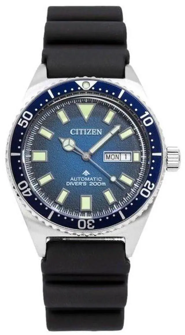 Alt view image 2 of 5 - Citizen Promaster Blue Dial Automatic Diver's 200M Men's Watch NY0129-07L
