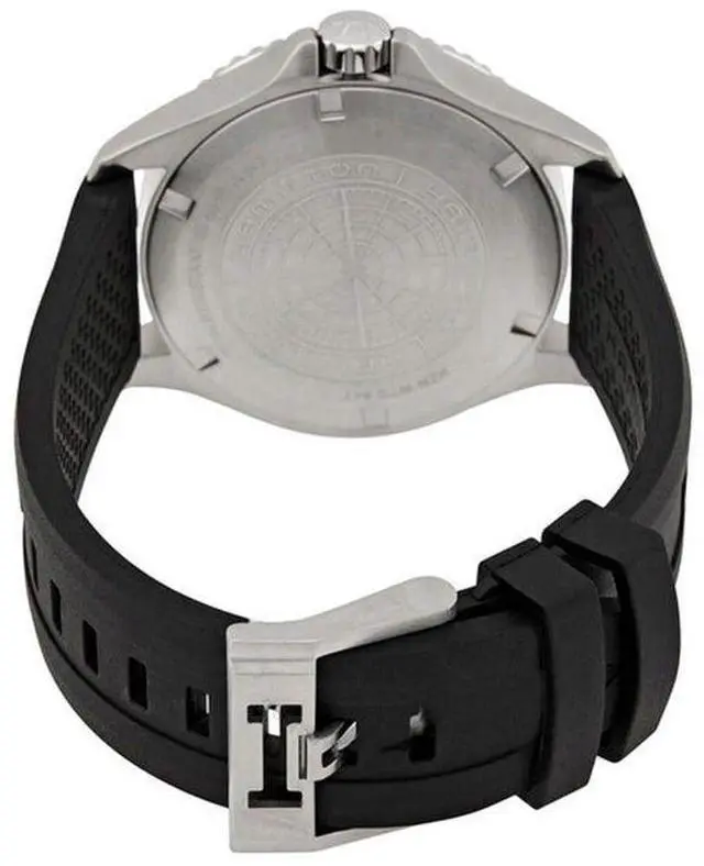 Alt view image 3 of 3 - Hamilton Khaki Black Dial Automatic Diver's 300M Men's Watch H82515330