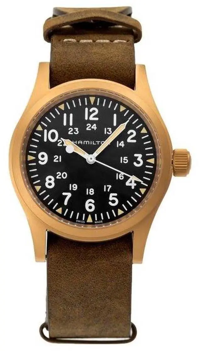 Alt view image 2 of 4 - Hamilton Khaki Mechanical Black Dial Casual Men's Watch H69459530