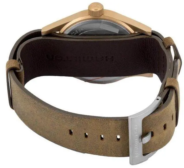 Alt view image 4 of 4 - Hamilton Khaki Mechanical Black Dial Casual Men's Watch H69459530