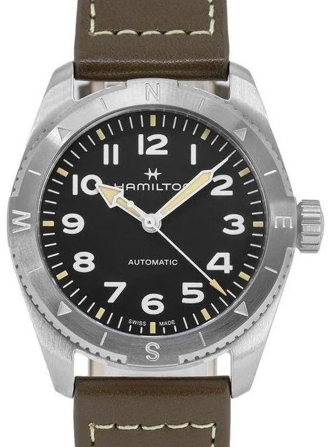 Alt view image 2 of 5 - Hamilton Khaki Black Dial Automatic Casual 100M Men's Watch H70225830