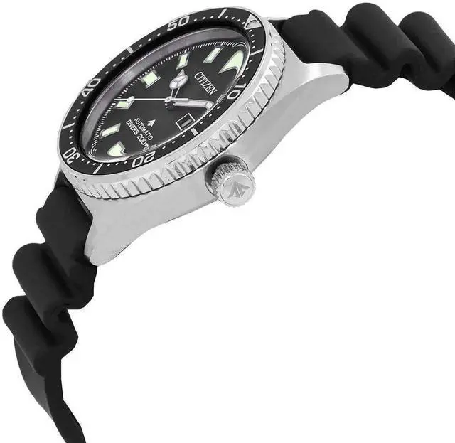 Alt view image 2 of 3 - Citizen Promaster Black Dial Automatic Diver's 200M Men's Watch NY0120-01E