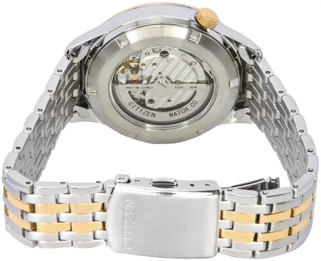 Alt view image 3 of 3 - Citizen White Dial Automatic Dress Men's Watch NH9136-88A