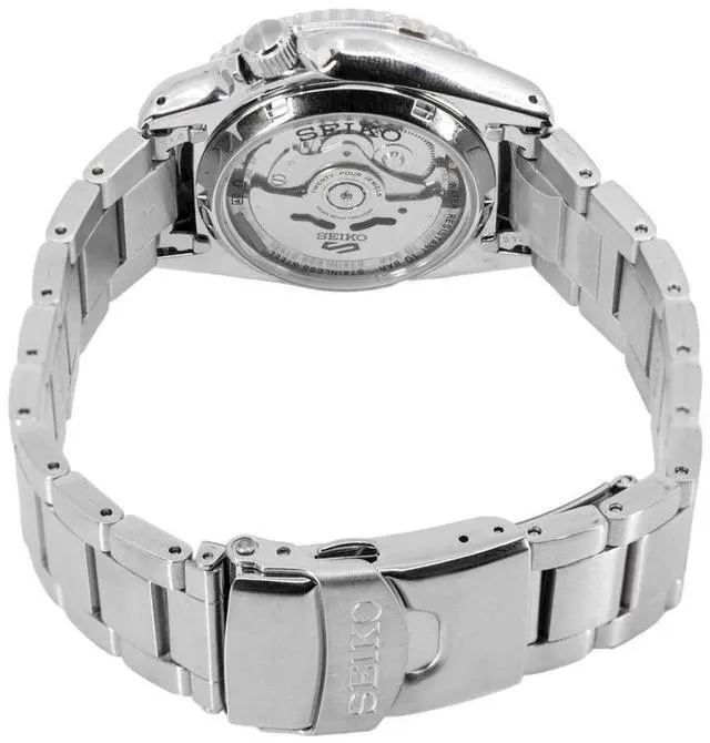 Alt view image 3 of 3 - Seiko 5 Sports SKX Style Midi Orange Dial Automatic SRPK35K1 100M Men's Watch