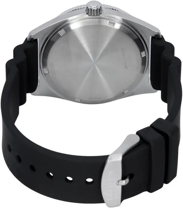 Alt view image 4 of 4 - Citizen Eco-Drive Rubber Strap Turquoise Dial AW1760-14X 100M Men's Watch