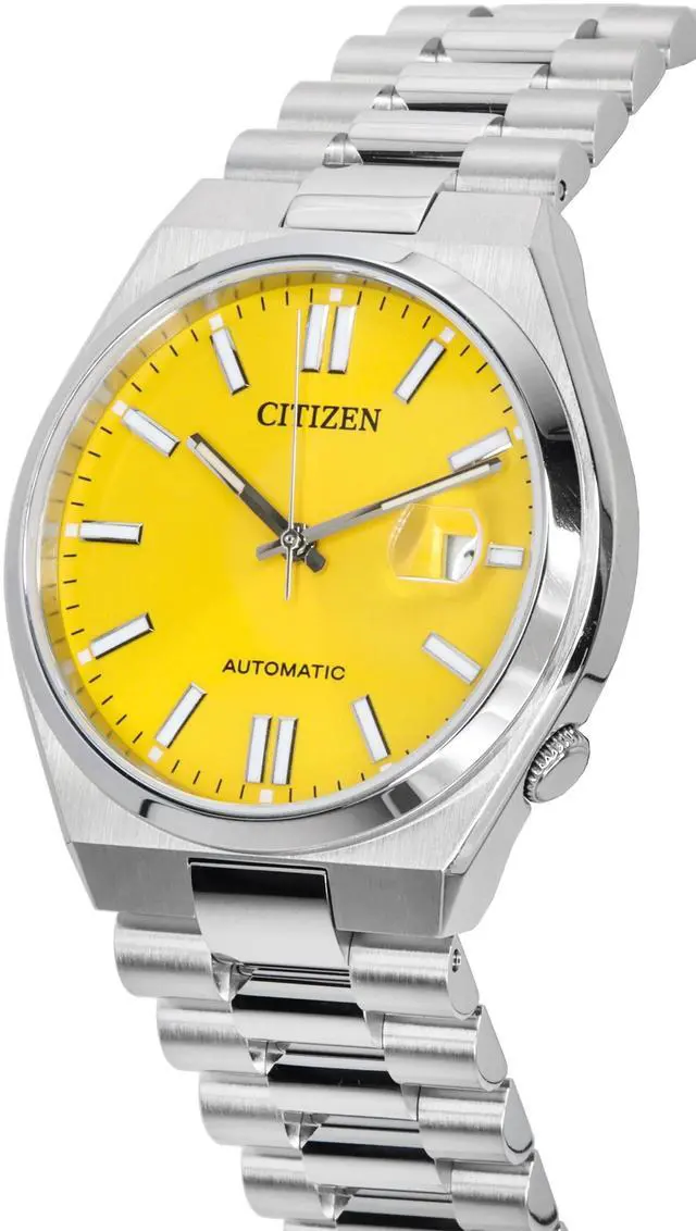 Alt view image 3 of 4 - Citizen Tsuyosa Stainless Steel Yellow Dial Automatic NJ0150-81Z Men's Watch