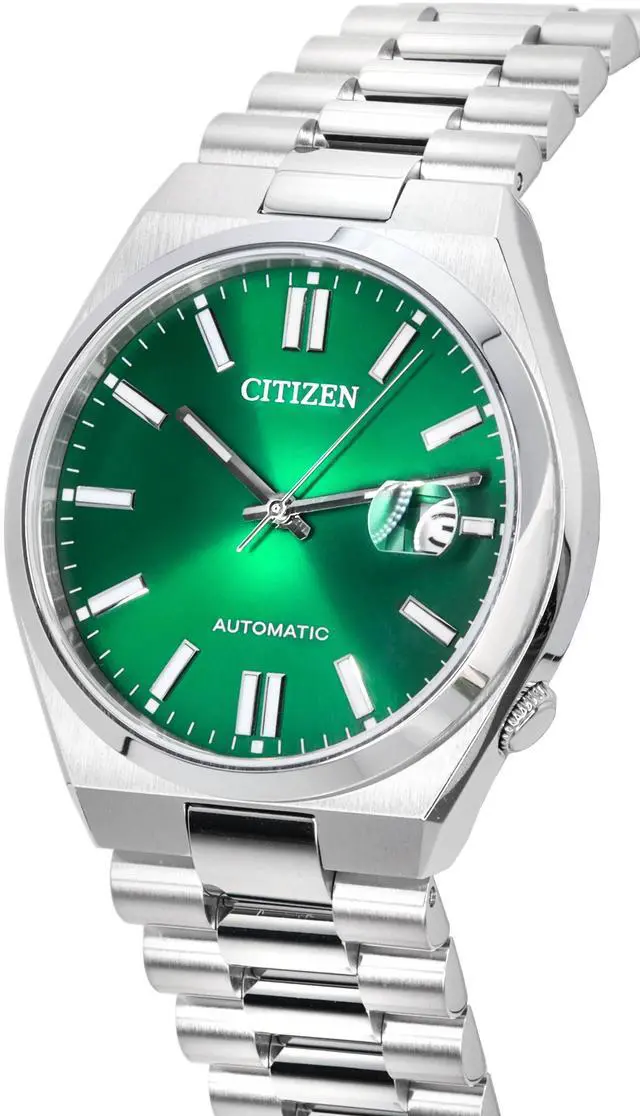 Alt view image 3 of 4 - Citizen Tsuyosa Stainless Steel Green Dial Automatic NJ0150-81X Men's Watch