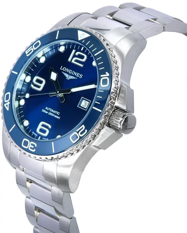 Alt view image 3 of 4 - Longines HydroConquest Automatic Diver's L3.782.4.96.6 300M Men's Watch