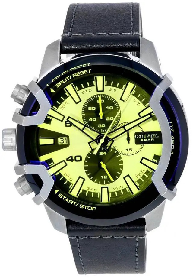 Main image of Diesel Griffed Chronograph Multicolour Dial Quartz DZ4584 Men's Watch