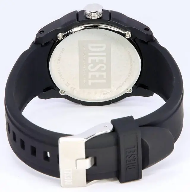 Alt view image 4 of 4 - Diesel Double Up Silicone Strap MultiColour Dial Quartz DZ1982 Men's Watch