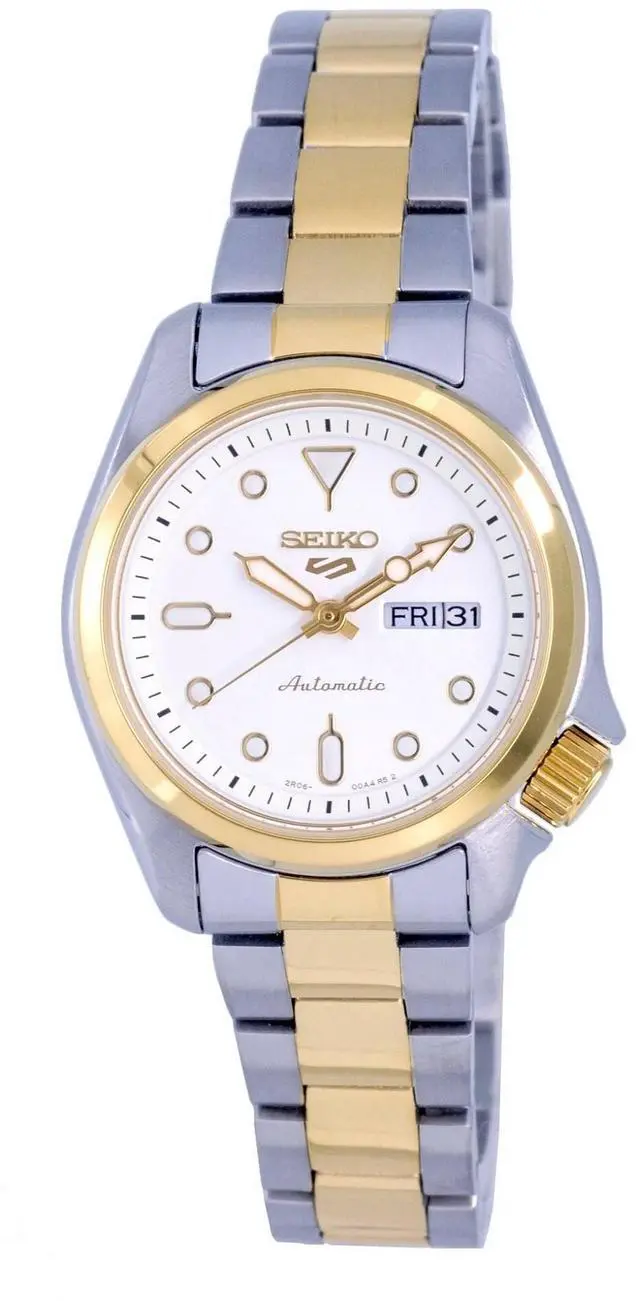 Main image of Seiko 5 Sports White Dial Automatic SRE004K1 100M Women's Watch