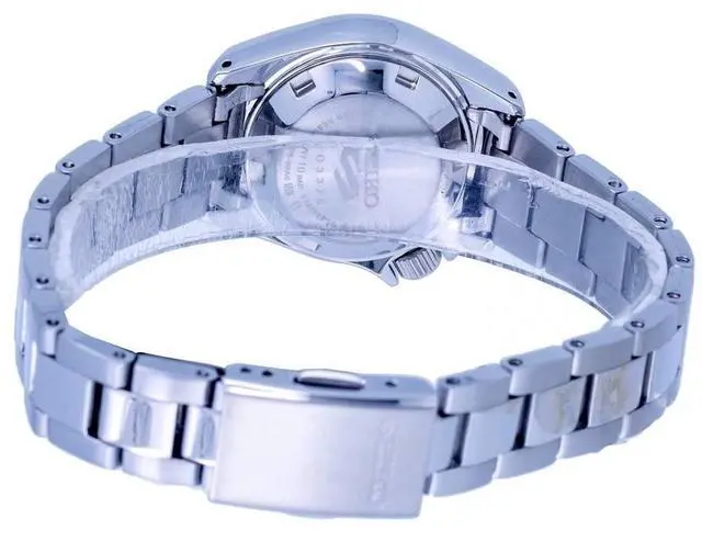 Alt view image 4 of 4 - Seiko 5 Sports Automatic Stainless Steel Blue Dial SRE003K1 100M Women's Watch