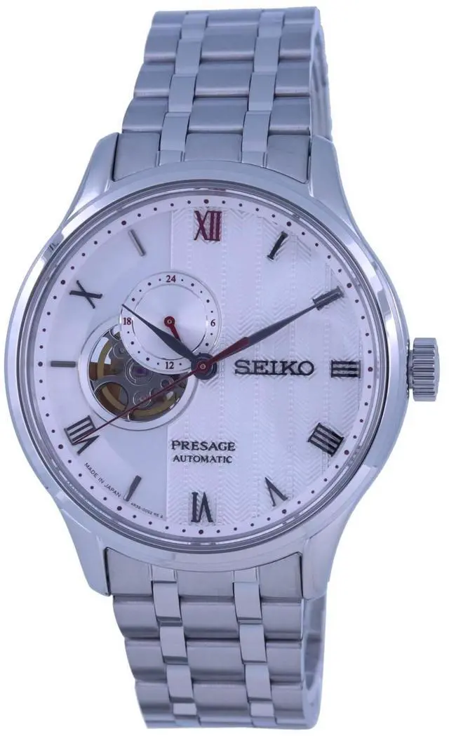 Main image of Seiko Presage Zen Garden Open Heart White Dial Automatic SSA443J1 Men's Watch