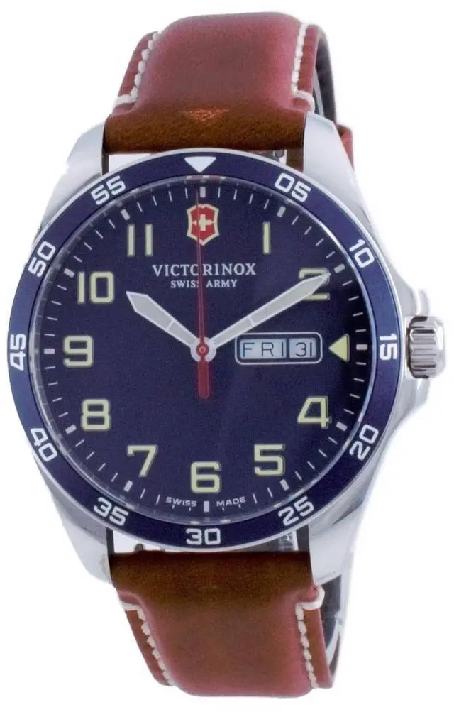Main image of Victorinox Fieldforce Blue Dial Stainless Steel Quartz 241848 100M Men's Watch
