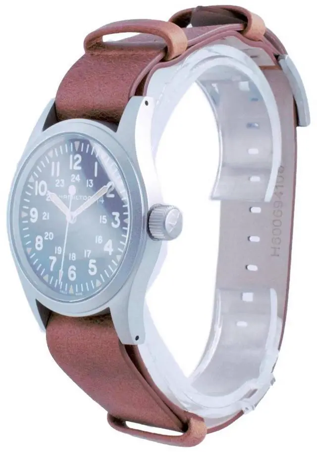 Alt view image 2 of 5 - Hamilton Khaki Field Black Dial Mechanical H69439531 Men's Watch