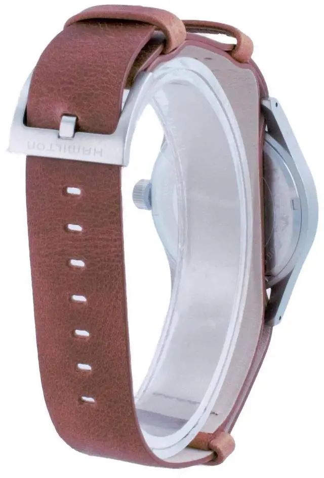 Alt view image 4 of 5 - Hamilton Khaki Field Black Dial Mechanical H69439531 Men's Watch