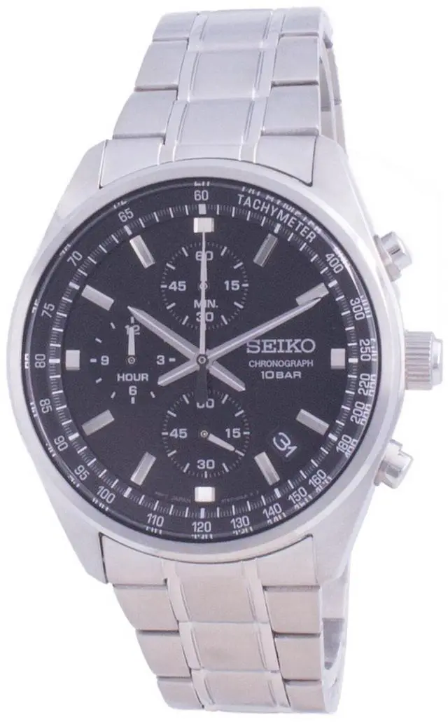 Main image of Seiko Chronograph Quartz SSB379 SSB379P1 SSB379P 100M Men's Watch