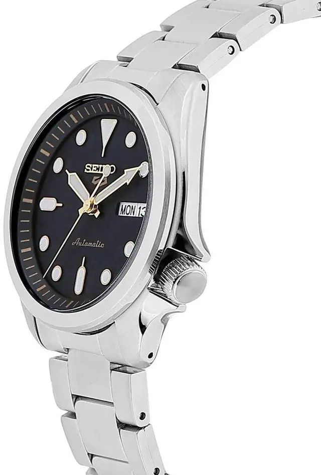 Alt view image 3 of 5 - Seiko 5 Sports Black Dial Automatic SRPE57 SRPE57K1 SRPE57K 100M Men's Watch