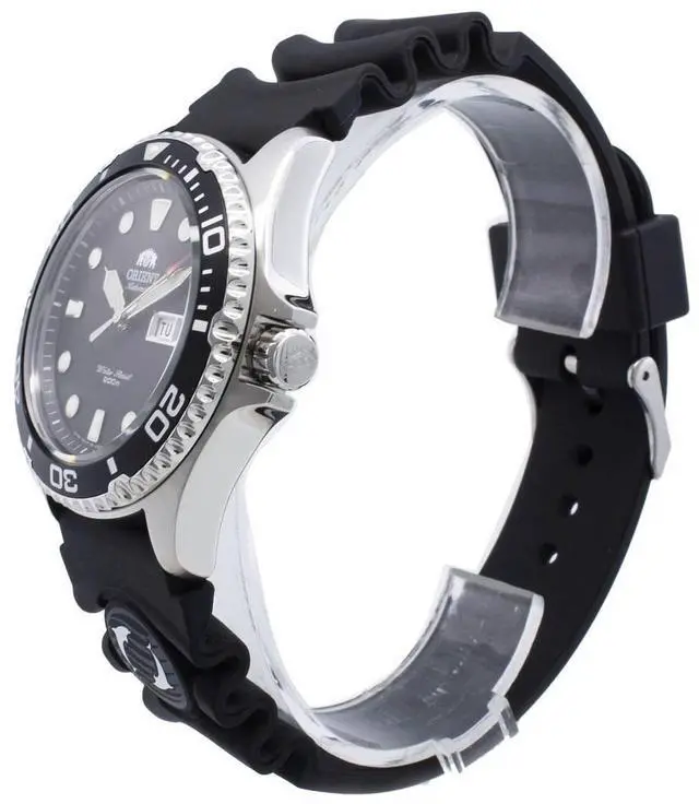 Alt view image 7 of 8 - Orient Automatic Watch for Men, 20Bar Waterproof Men's Watch, Resin Strap Watch, Fashion Casual Sporty Luminous Men's Watch, Black