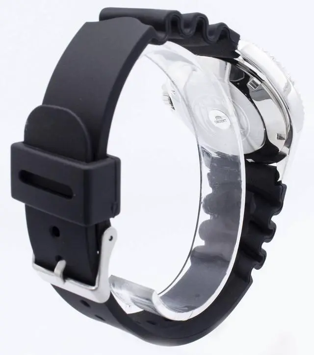 Alt view image 8 of 8 - Orient Automatic Watch for Men, 20Bar Waterproof Men's Watch, Resin Strap Watch, Fashion Casual Sporty Luminous Men's Watch, Black