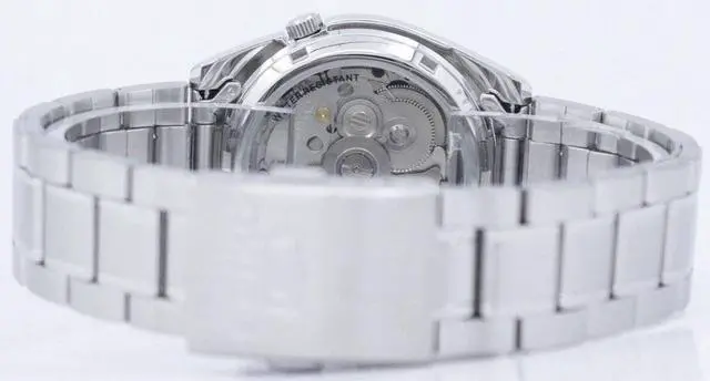 Alt view image 8 of 8 - Seiko 5 #SNKL45K1 Men's Stainless Steel Black Dial Self Winding Automatic Watch