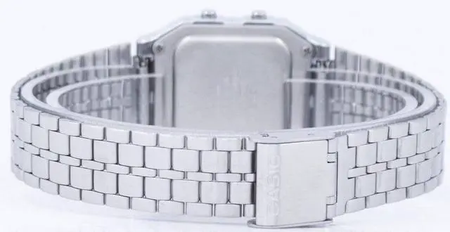 Alt view image 6 of 7 - Casio Alarm World Time Digital A500WA-7DF Men's Watch