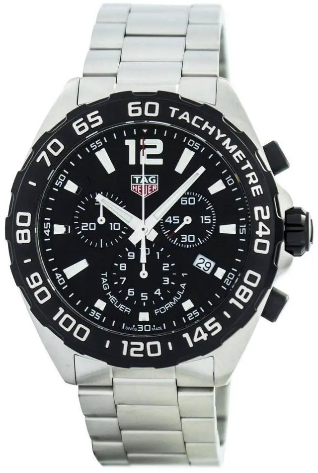 Alt view image 8 of 14 - Tag Heuer Men's Formula 1 Watch Quartz Sapphire Crystal CAZ1010.BA0842